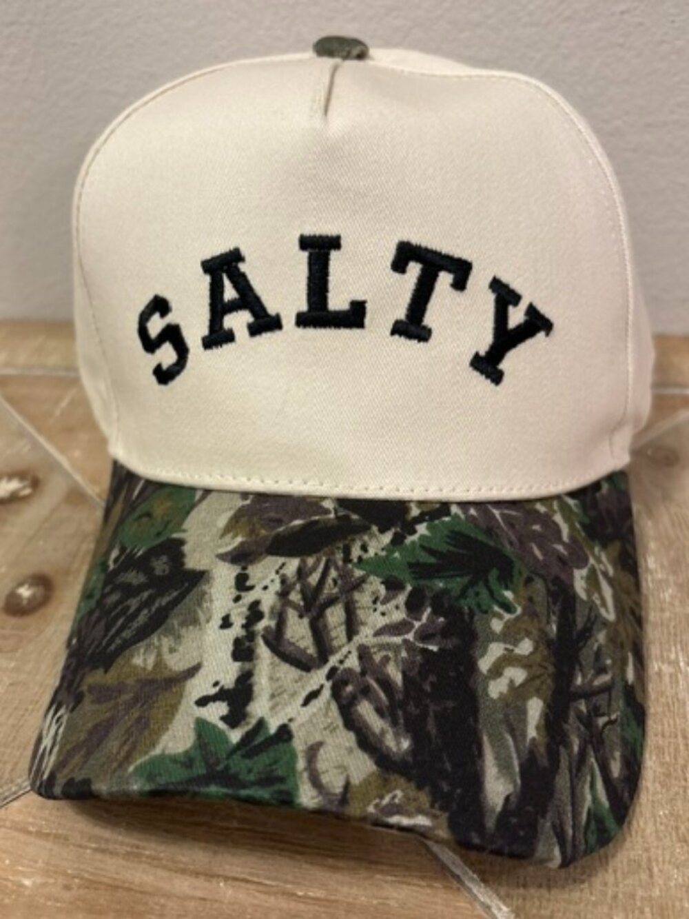 Salty Two Tone Canvas Cotton Cap